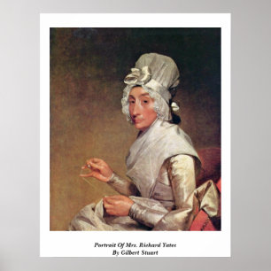 Poster Portrait De Mme Richard Yates Par Gilbert Stuart