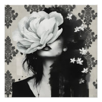 Portrait de mode Abstrait