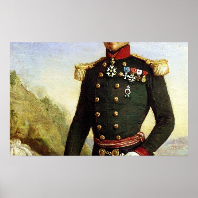 Poster Portrait de Napoléon III 1852 (Devant)