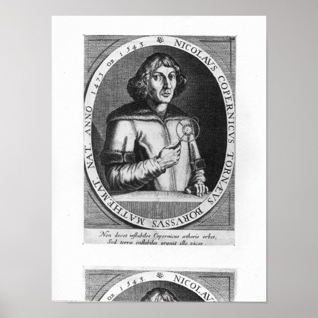 Poster Portrait de Nicolas Copernicus (Devant)