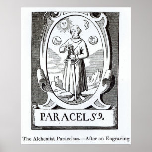 Poster Portrait de Paracelsus