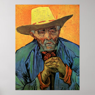 Poster Portrait de Patience Escalier par Vincent van Gogh