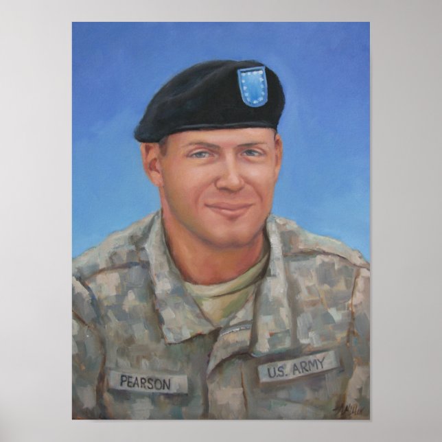 Poster Portrait de Sam Pearson (Devant)