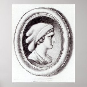Poster Portrait de Sappho