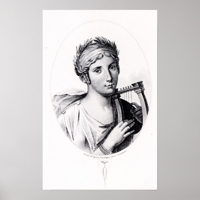 Poster Portrait de Sappho (Devant)