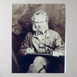 Poster Portrait de Sir Edwin Landseer (1802-1873) (albume
