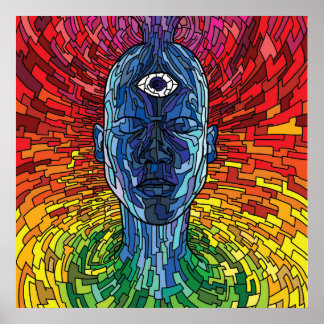 Poster Portrait de soi