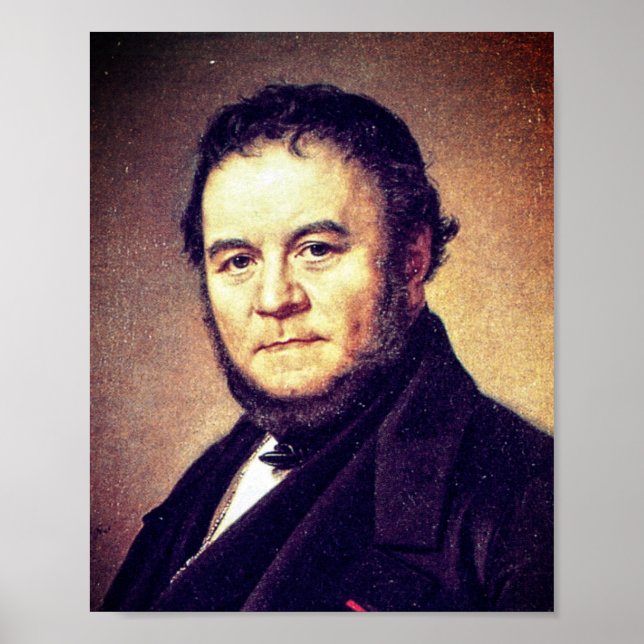 Poster Portrait de Stendhal (Devant)