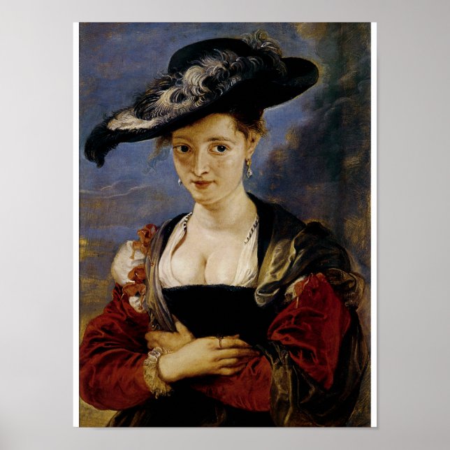 Poster Portrait de Suzanne Fourment (Devant)