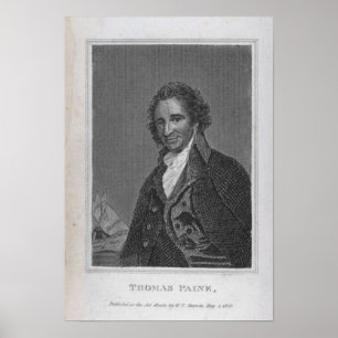 Poster Portrait de Thomas Paine du Volume I