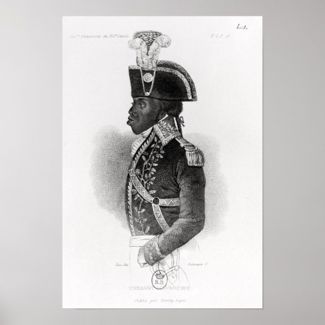 Poster Portrait de Toussaint L'Ouverture (Devant)