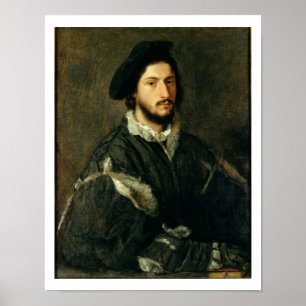 Poster Portrait de Vincenzo Mosti (huile sur toile)