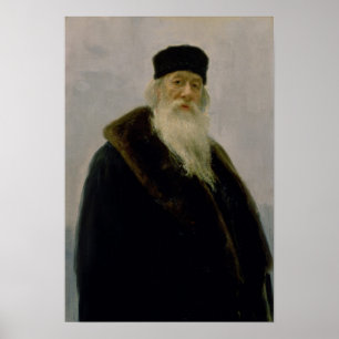 Poster Portrait de Vladimir Vasil'evich Stasov 1900