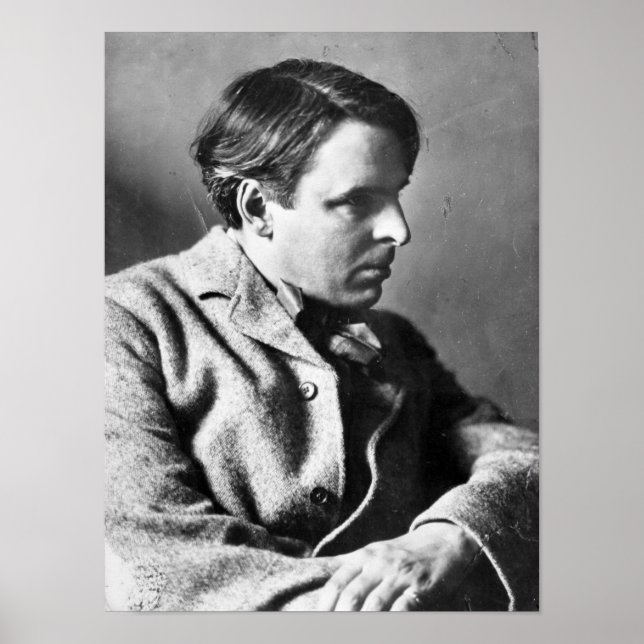 Poster Portrait de W.B. Yeats (Devant)