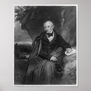 Poster Portrait de William Wordsworth