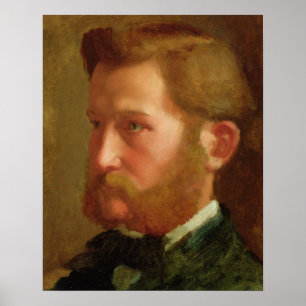 Poster Portrait d'Edgar Degas de Paul Vapincon