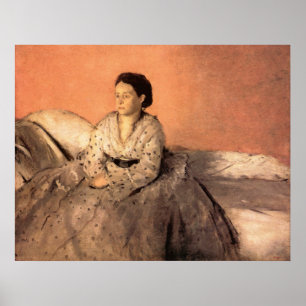 Poster Portrait d'Edgar Degas d'Estelle Musson de Gas