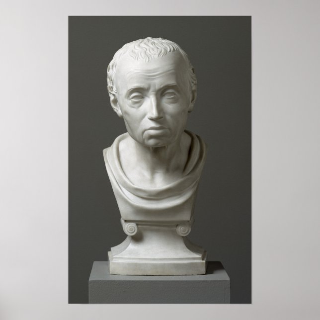 Poster Portrait d'Emmanuel Kant, 1801 (Devant)