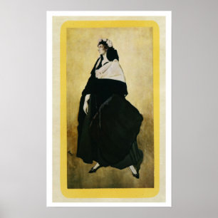 Poster Portrait d'IDA Lvovna Rubinstein (c.1885-1960) (c