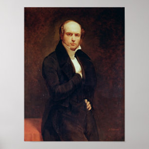 Poster Portrait d'Odilon Barrot