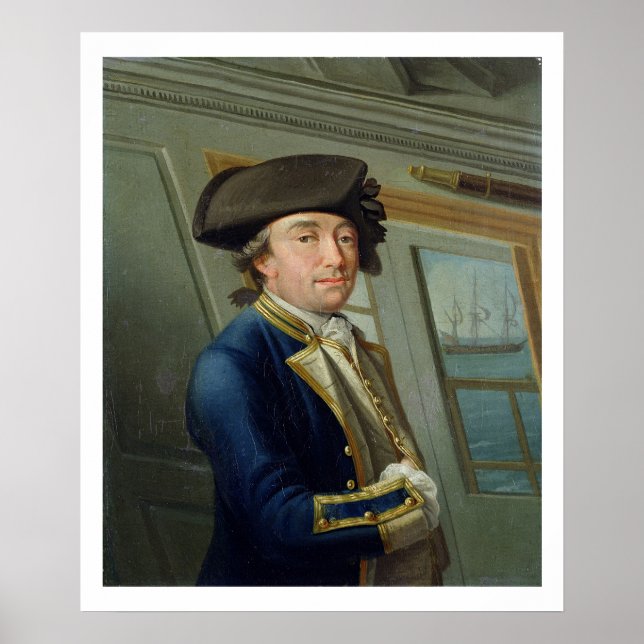 Poster Portrait du capitaine William Locker (1731-1800) 1 (Devant)