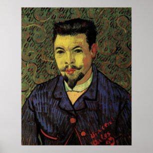 Poster Portrait du docteur Félix Rey par Vincent van Gogh