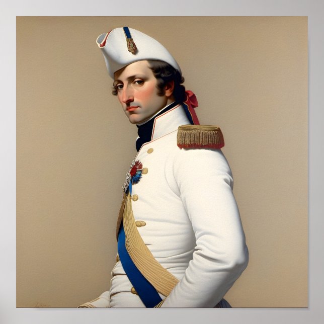 Poster Portrait du jeune Napoléon (Devant)