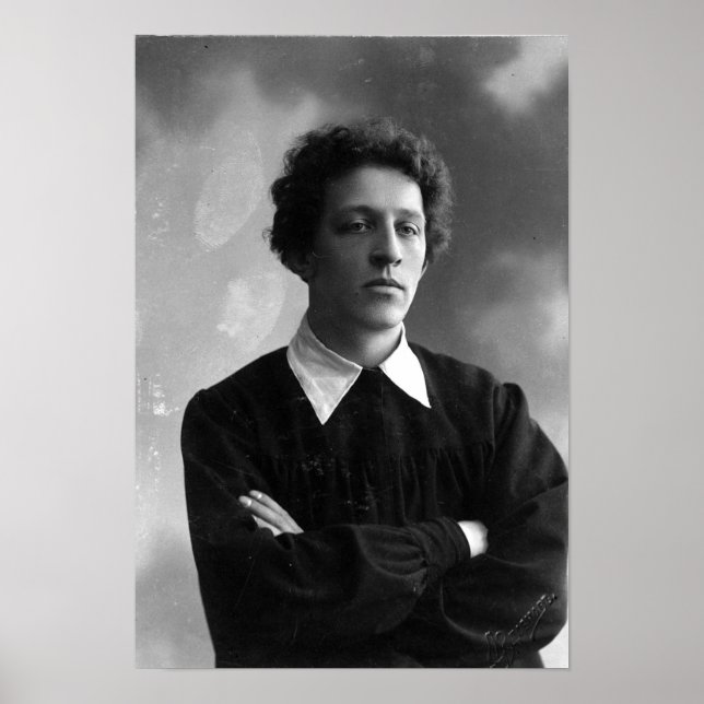 Poster Portrait du poète Alexander Blok (Devant)
