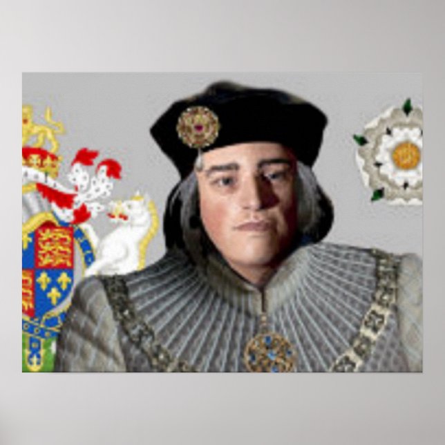 Poster Portrait du roi Richard III (Devant)
