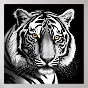 Poster Portrait du tigre