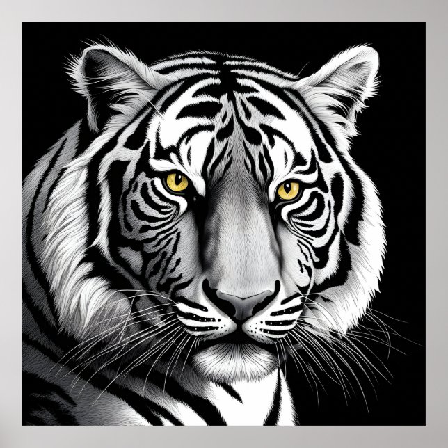 Poster Portrait du tigre (Devant)