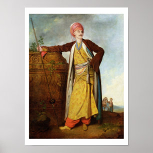 Poster Portrait d'un Arménien, 1771 (huile sur toile)