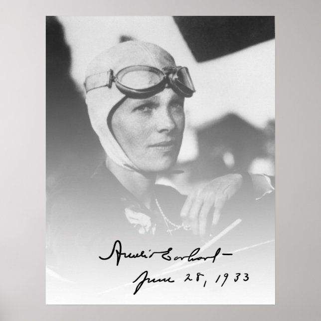 Poster PORTRAIT d'un AVIATRIX (Devant)
