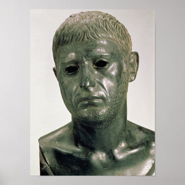 Poster Portrait d'un guerrier romain inconnu, AD 30 (Devant)