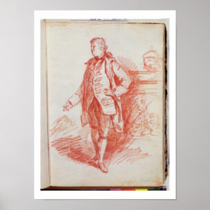 Poster Portrait d'un homme, appelé Edward Gibbon