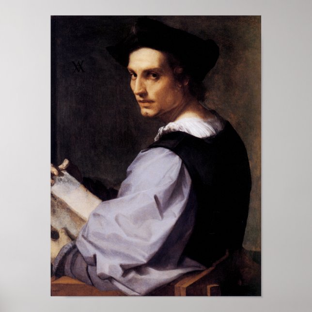 Poster Portrait d'un jeune homme (Devant)