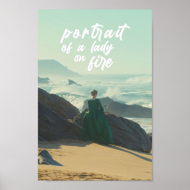 Poster Portrait D'Une Dame En Feu (Devant)