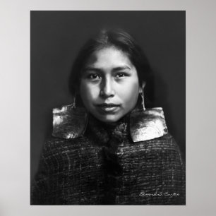 Poster Portrait d'une fille de Tsawatenok - 1914