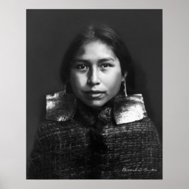 Poster Portrait d'une fille Tsawatenok - 1914