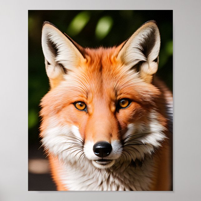 Poster Portrait d'une Fox (Devant)