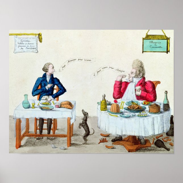 Poster Portrait d'une Glutton (Devant)