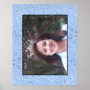 Poster Portrait fait sur commande d'affiche de Mlle