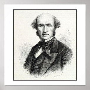 Poster Portrait John Stuart Mill