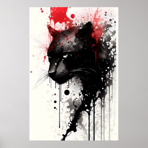 Poster Portrait noir