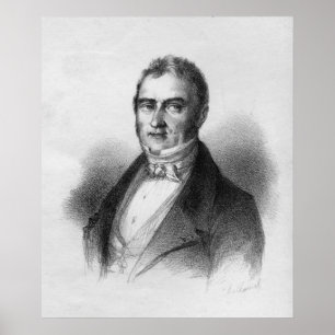 Poster Portrait of Jacques Laffitte