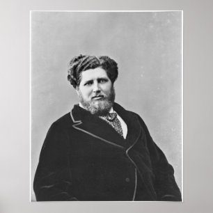 Poster Portrait of Monsieur de Tourguenef
