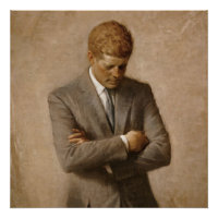 Portrait officiel de John F Kennedy