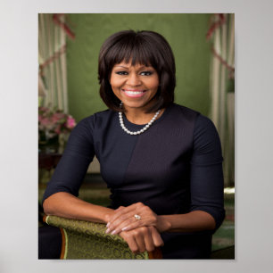 Poster Portrait officiel de Michelle Obama
