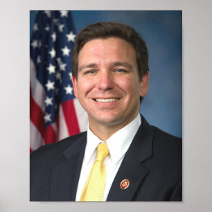 Poster Portrait officiel de Ron Desantis