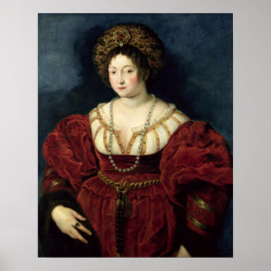 Poster Portrait posthume de d'Este d'Isabella